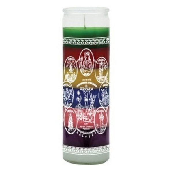 Seven African Powers Spiritual Candle