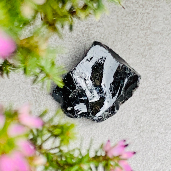 Black Obsidian Crystal - Raw