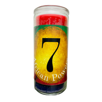 7 African Powers - 7 Colour 14 Day Candle