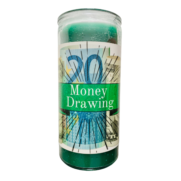 Money Drawing Candle - 14 Days