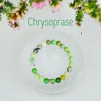 Chrysoprase Crystal Bracelet by sacred blu