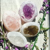 Frosted Crystal Eggs