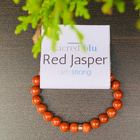 Red Jasper Crystal Bracelet