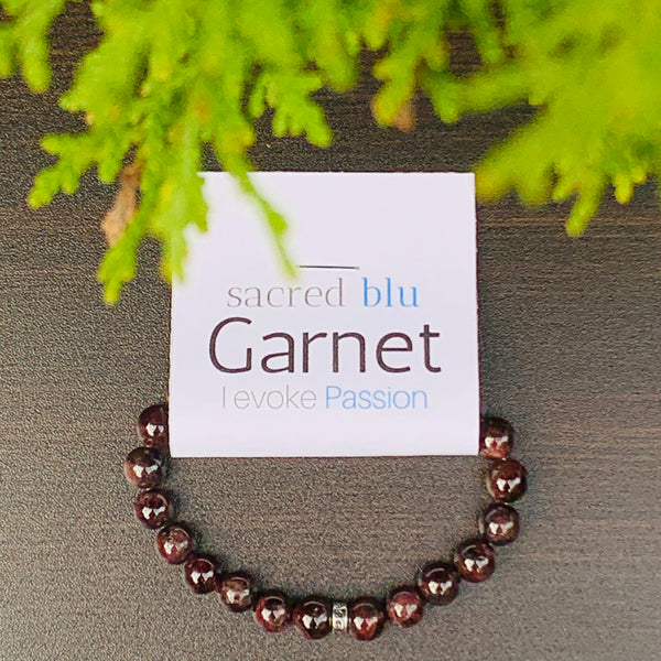 Garnet Crystal bracelet
