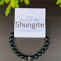 Shungite Crystal Bracelet by sacred blu