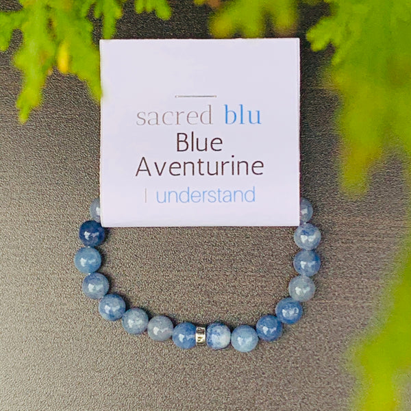 Blue Aventurine Crystal Bracelet