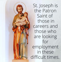 Saint Joseph Prayer Candle