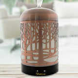 Diffuser & Humidifier - Brushed Steel Effect