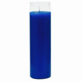 7 Day Colour Glass Candles