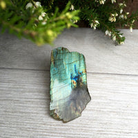 Labradorite Crystal Slice